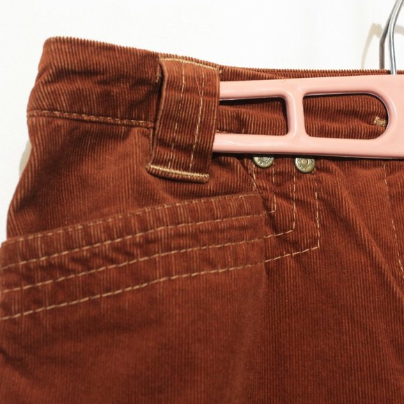 Burgundy brushed cotton Casual pants SZ 6 - Picture 2 of 6